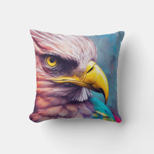 Coussin Aigle de l'aigle à tête blanche Découverte des ani