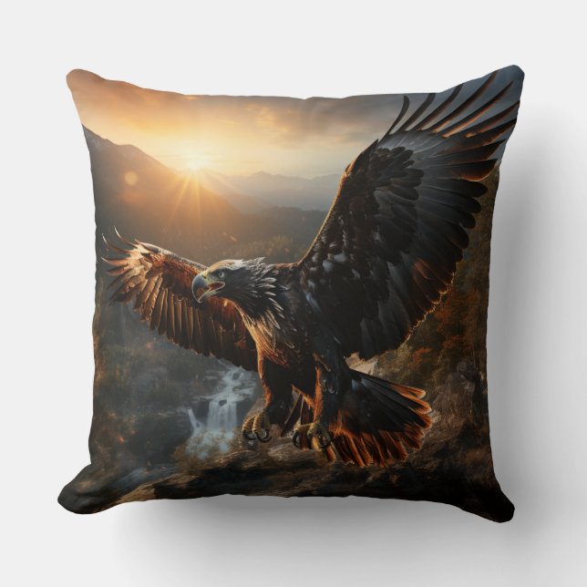 Coussin Aigle d'or (Recto)