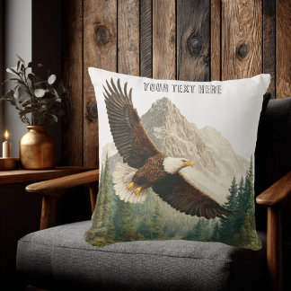 Coussin Aigle en vol 