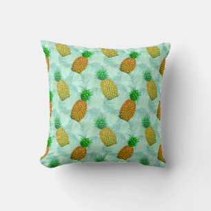 Coussin Aiguille hawaïenne bleu clair