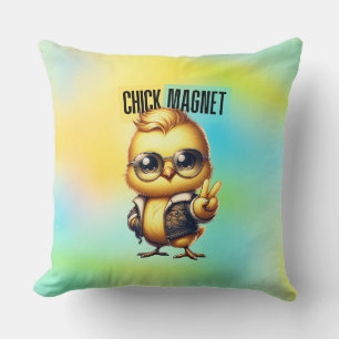 Coussin Aimant Poulet Mignon Drôle de Pâques