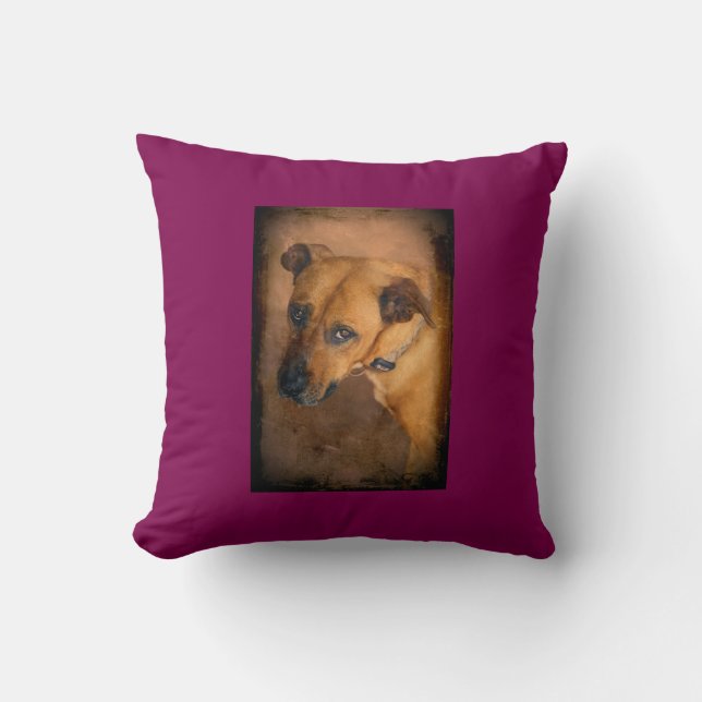Coussin Aimez-moi Jeter l'oreiller (Recto)