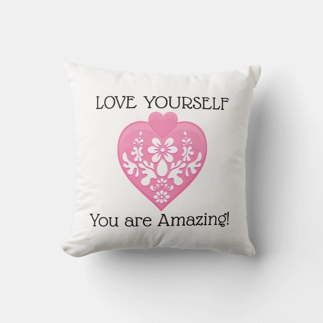 Coussin Aimez-Vous Jeter L'Oreiller (Recto)