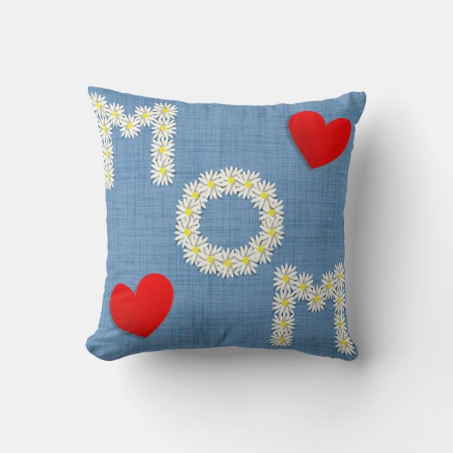 Coussin Aimez-vous maman (Recto)