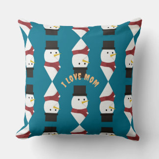 Coussin Aimez-vous Maman Unique Luxe Vivre Jeu d'Oreillers