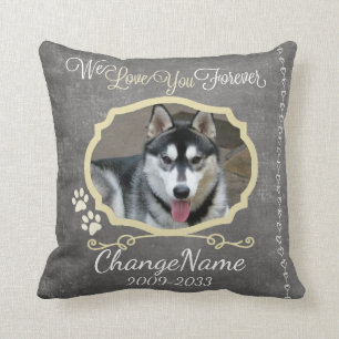 Coussin Aimez-vous poursuivent pour toujours le souvenir