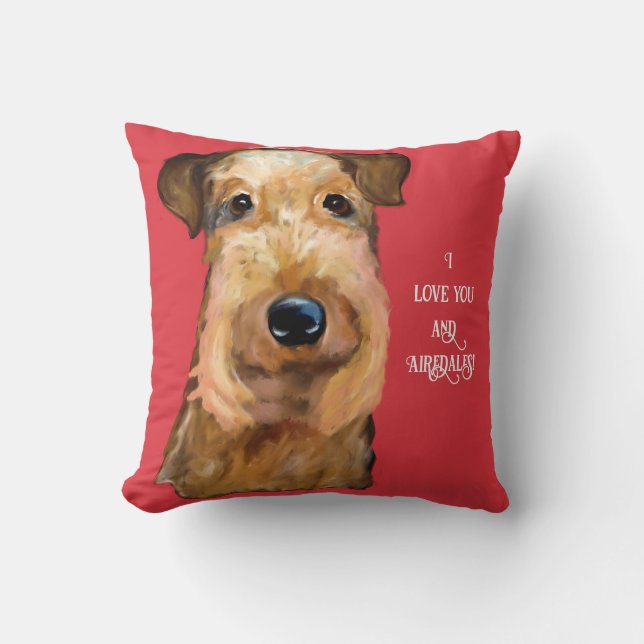 COUSSIN AIREDALE TERRIER (Recto)