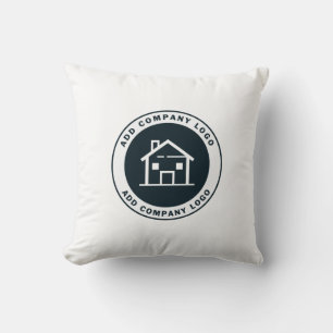 Coussin Ajouter Business Logo Modern Company Réception