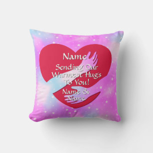 Coussin Ajouter des noms Changer tout le coeur du texte En