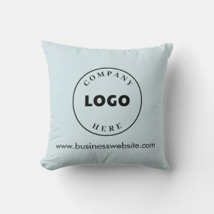 Coussin Ajouter un logo d'entreprise et un site Web Salon