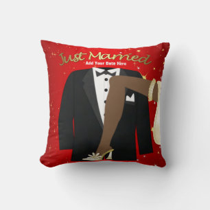 Coussin Ajoutez Votre Date (Oreiller de souvenir)