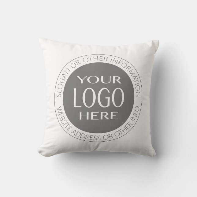 Coussin Ajoutez votre propre logo et votre propre texte ci (Recto)