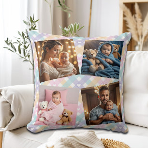 Coussin Ajoutez votre propre Photo Famille