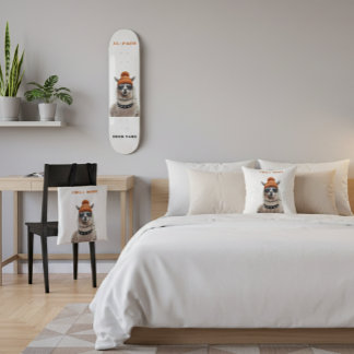 Coussin AL-PACO Alpaga de mode urbaine personnalisée