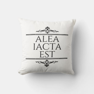 Coussin Alea Iacta Est