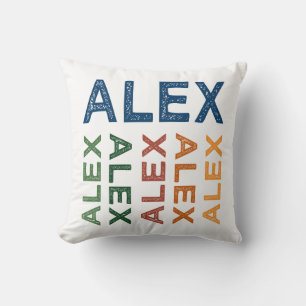 Coussin Alex Cute coloré