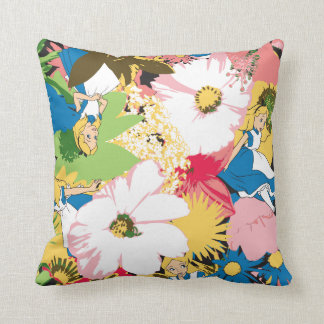 Coussin Alice au pays des merveilles