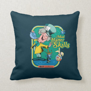 Coussin Alice au pays des merveilles Compétences en mati