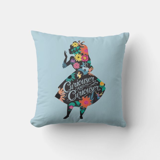 Coussin Alice| Curiouser et Curiouser (Recto)