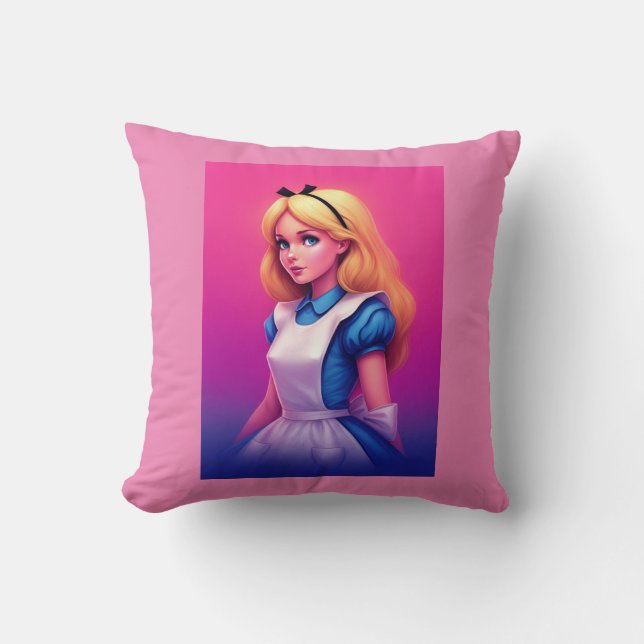Coussin alice in wonderland  (Recto)