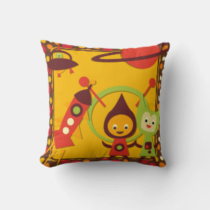 Coussin Alien Invasion