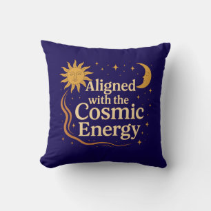Coussin Aligné avec le Boho Céleste Énergie Cosmique