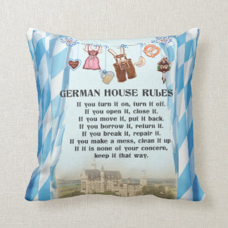 Coussin allemand de Neuschwanstein de château de