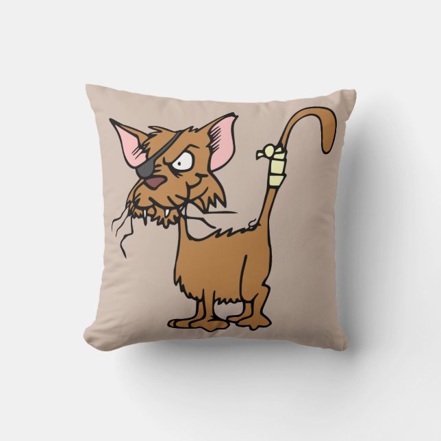 coussin alley cat (Recto)
