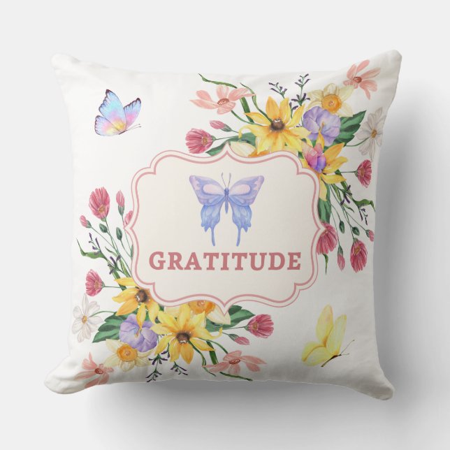Coussin Almofada gratitude da Mon Petit Livre (Recto)