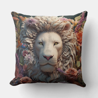 Coussin Almofadas leão 3d