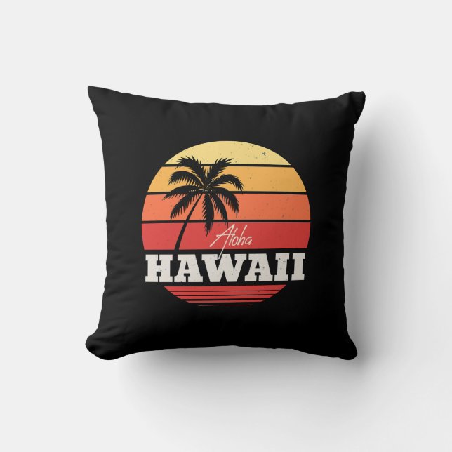 Coussin Aloha Hawaii (Recto)