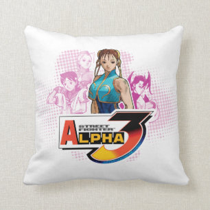 Coussin Alpha 3 Femme Fatale 2 de Street Fighter