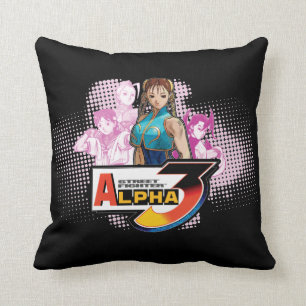 Coussin Alpha 3 Femme Fatale de Street Fighter
