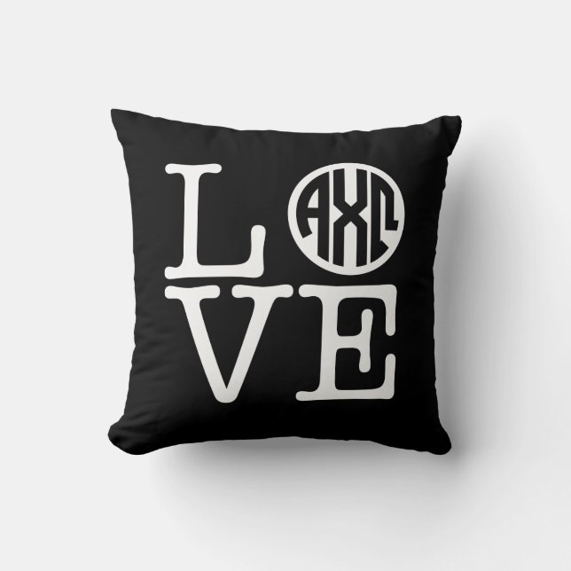 Coussin Alpha amour d'Omega | de Chi (Recto)