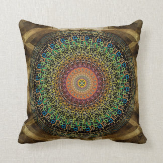 Coussin Alphabet arménien de mandala