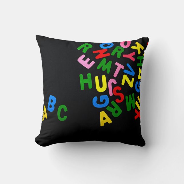 Coussin Alphabet de l'oreiller (Recto)
