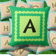 Alphabet de saint-jacent Monogramme Style de saint