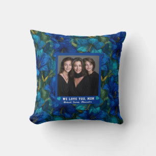Coussin Amaryllis Fleur Mummy Maman Fils Décoration Chambr