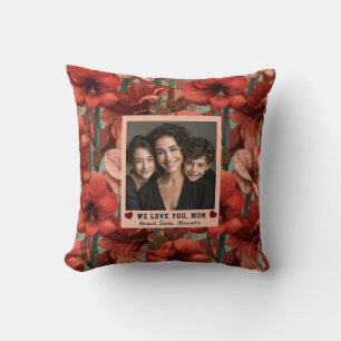 Coussin Amaryllis Mummy Maman Décoration de chambre Cottag