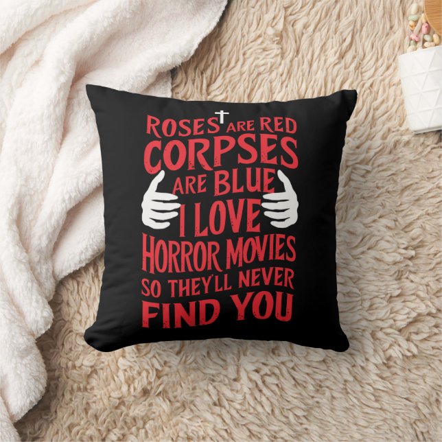 Coussin Amateurs de films d'horreur Halloween film d'horre (Couverture)