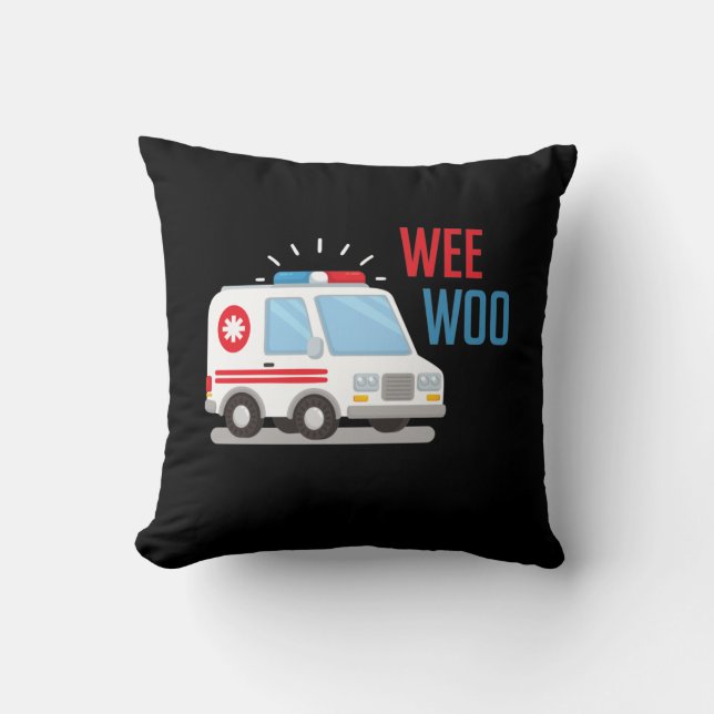 Coussin Ambulance Paramedic Car weo Hospital EMT (Recto)