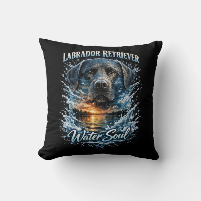 Coussin Âme de l'eau (Recto)