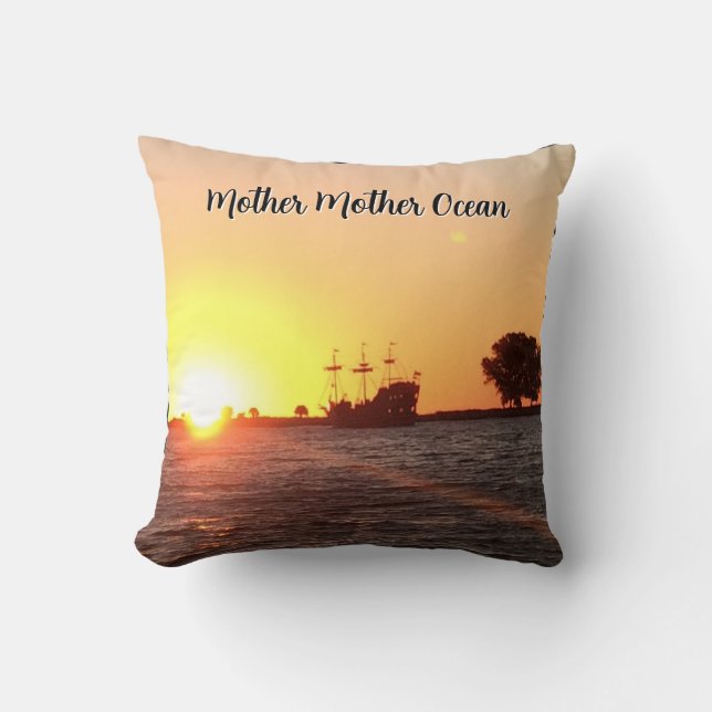 Coussin Âme de pirate (Recto)