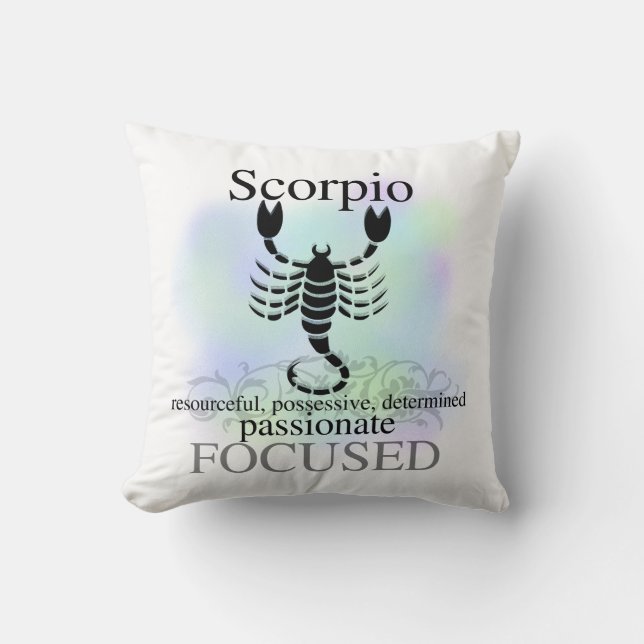 Coussin américain du signe MOJO d'astrologie de (Recto)