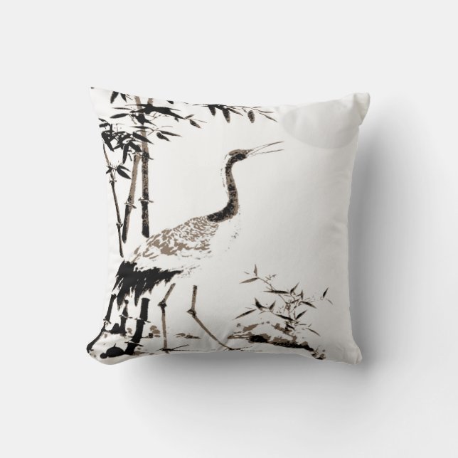 Coussin américain MoJo Crane (Recto)