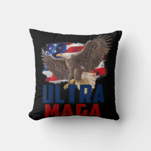 Coussin American Eagle Patriotique Fête des pères Ultra MA