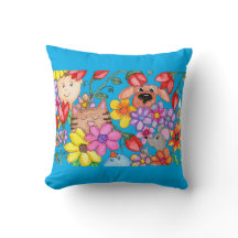 Amis Animaux Parmi les Fleurs