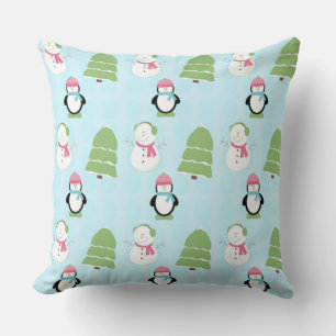 Coussin Amis d'hiver