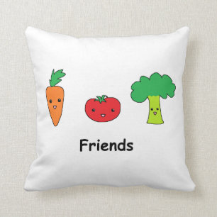 Coussin Amis végétaux heureux