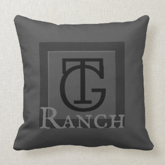 Coussin Amorces sur mesure de marque de bovins de rang